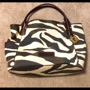 Dooney and Bourke Kristen Tote Zeebra